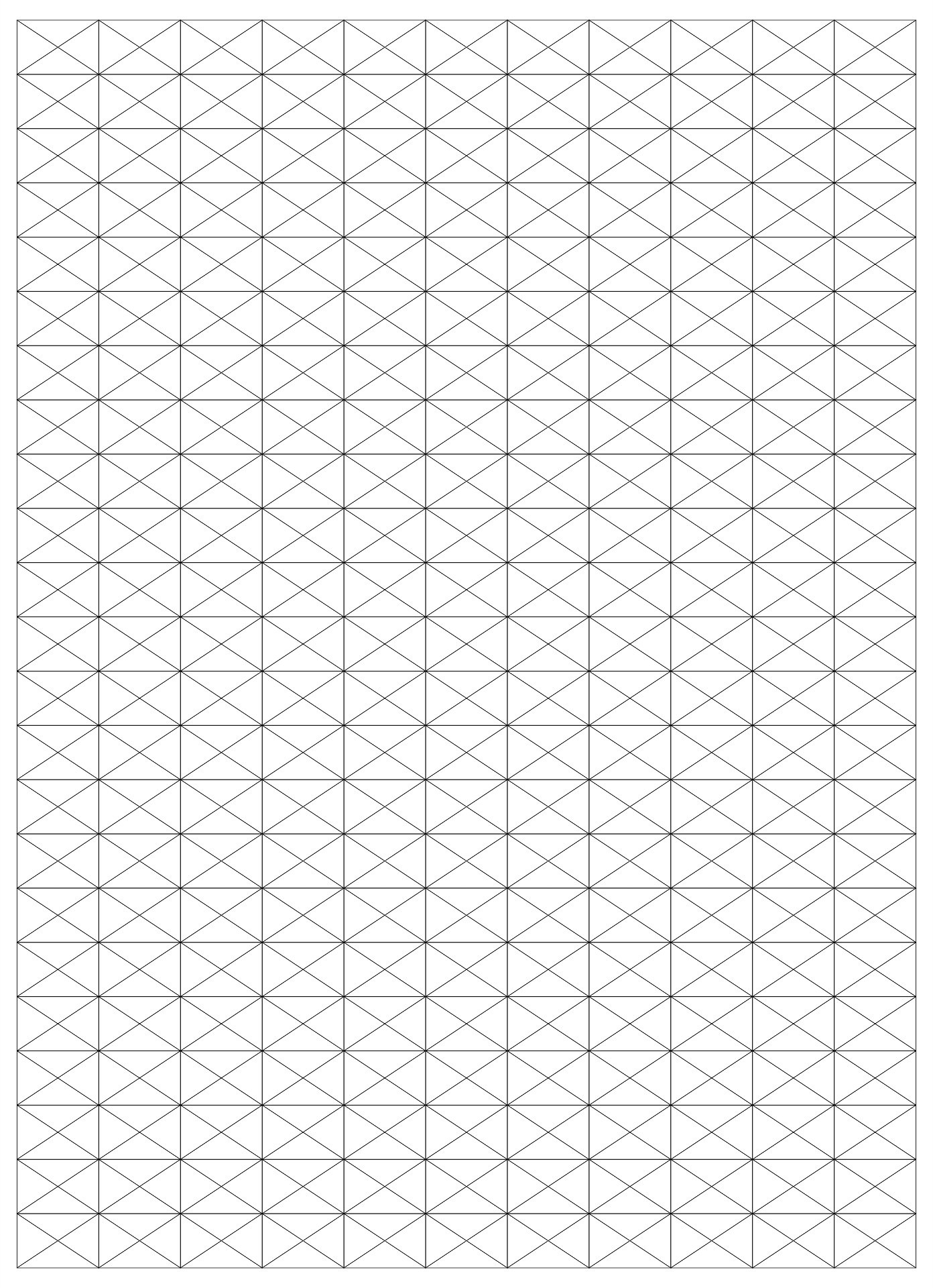 10 Best Printable Isometric Grid Paper Printablee