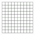 10 By 10 Grid ClipArt ETC