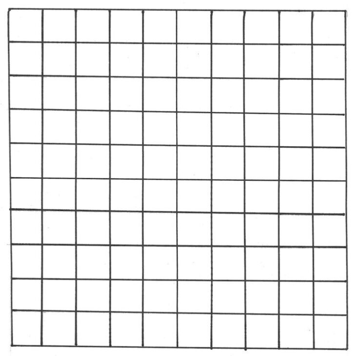 Free Printable 100 Grid Paper