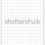 2 Inch Grid Printable Graph Paperblack Stock Vector Royalty Free