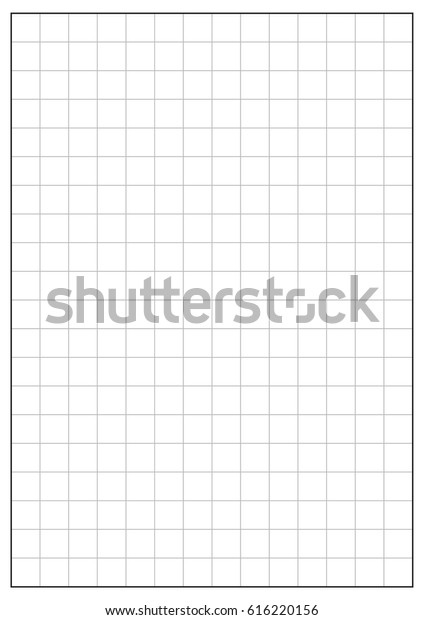 2 Inch Grid Printable Graph Paperblack Stock Vector Royalty Free 