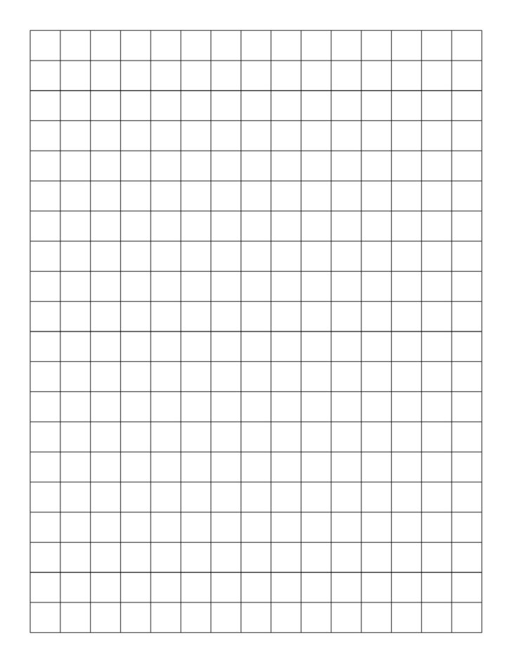 Grid Paper Template Free