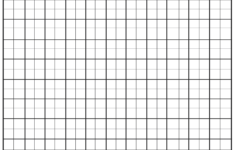 4 Free Printable 1 Inch Grid Paper In PDF 1 Inch Graph Paper Graph