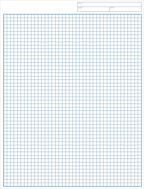 Engineering Grid Paper Template | Grid Paper Printable