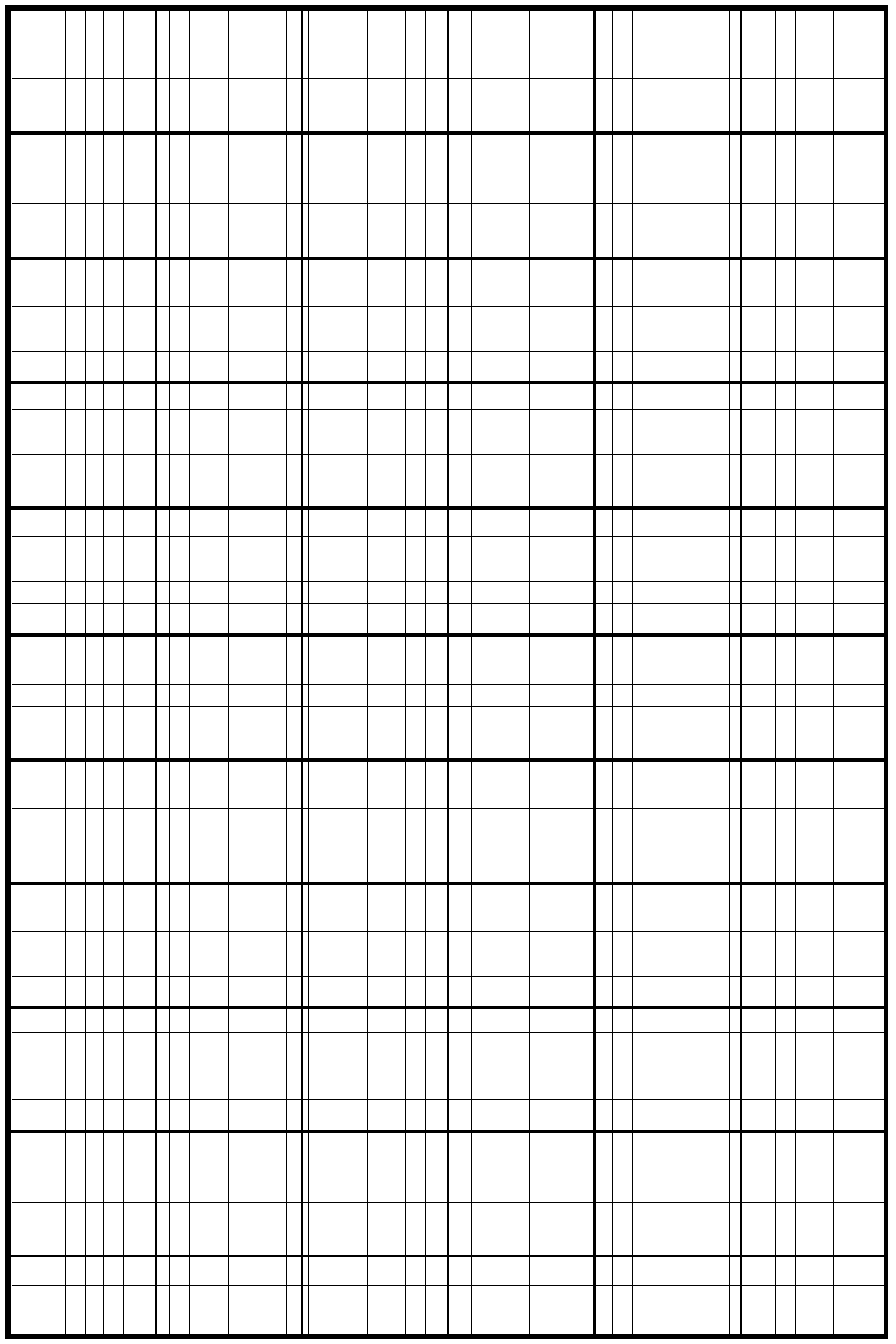 4 Printable Large Graph Paper Template Free Graph Paper Printable 