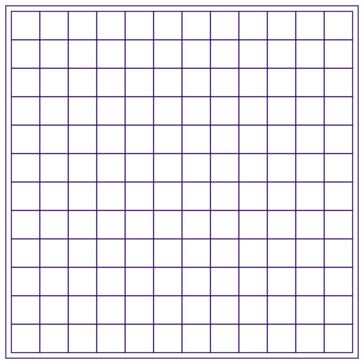 Printable Square Inch Grid Paper