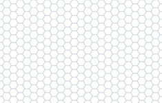 5 Free Printable Hexagonal Graph Paper Template In PDF Graph Paper Print