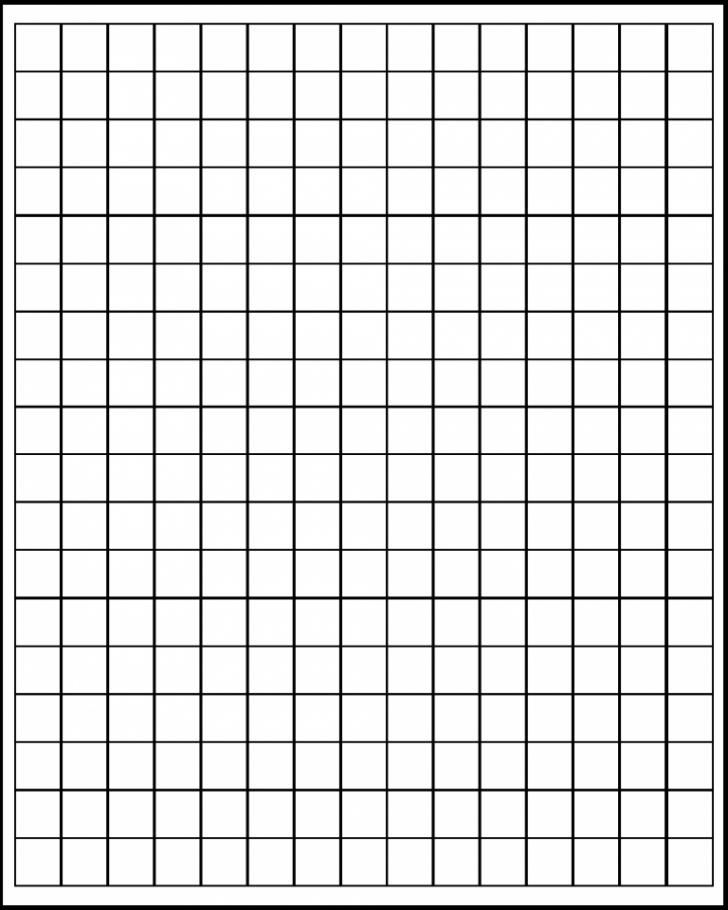 Large Grid Graph Paper Printable