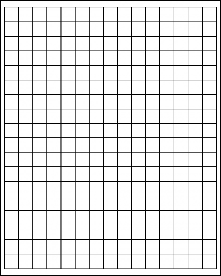 5 Printable Large Graph Paper Templates How To Wiki