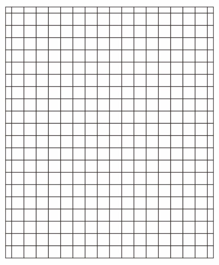 1/4 Inch Printable Graph Paper Full Sheet