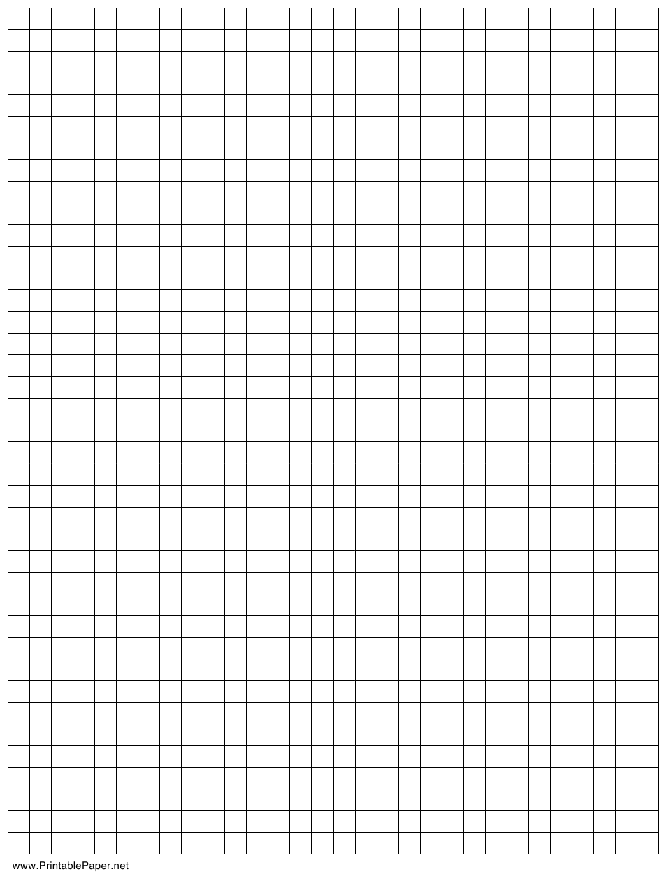 Black 1×1 Grid Graph Paper Template Download Printable Pdf Templateroller Grid Paper Printable 