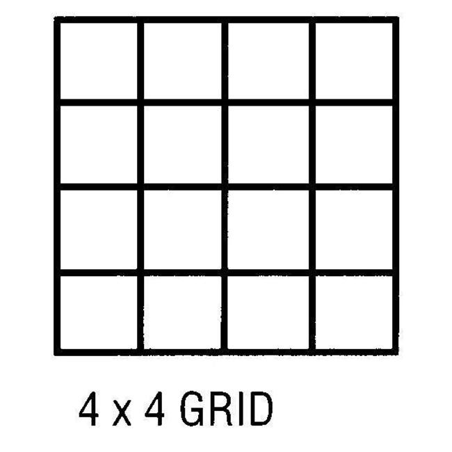 Printable 4×4 Grid Paper