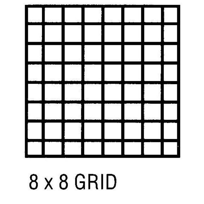 8×8 Grid Paper Printable