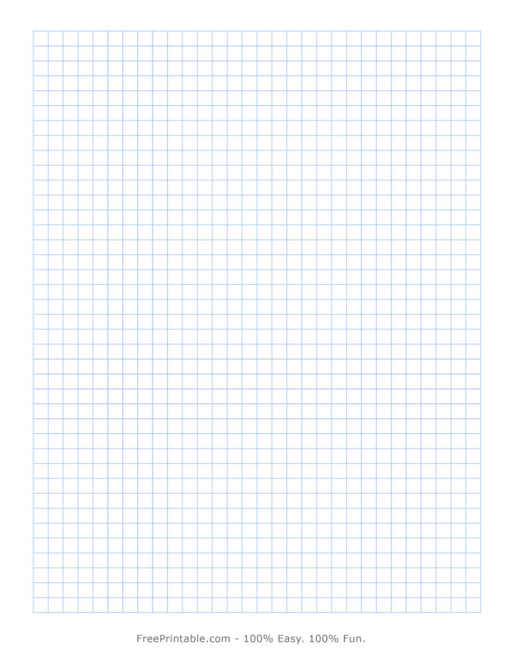 Free Graph Paper Printable 8.5×11