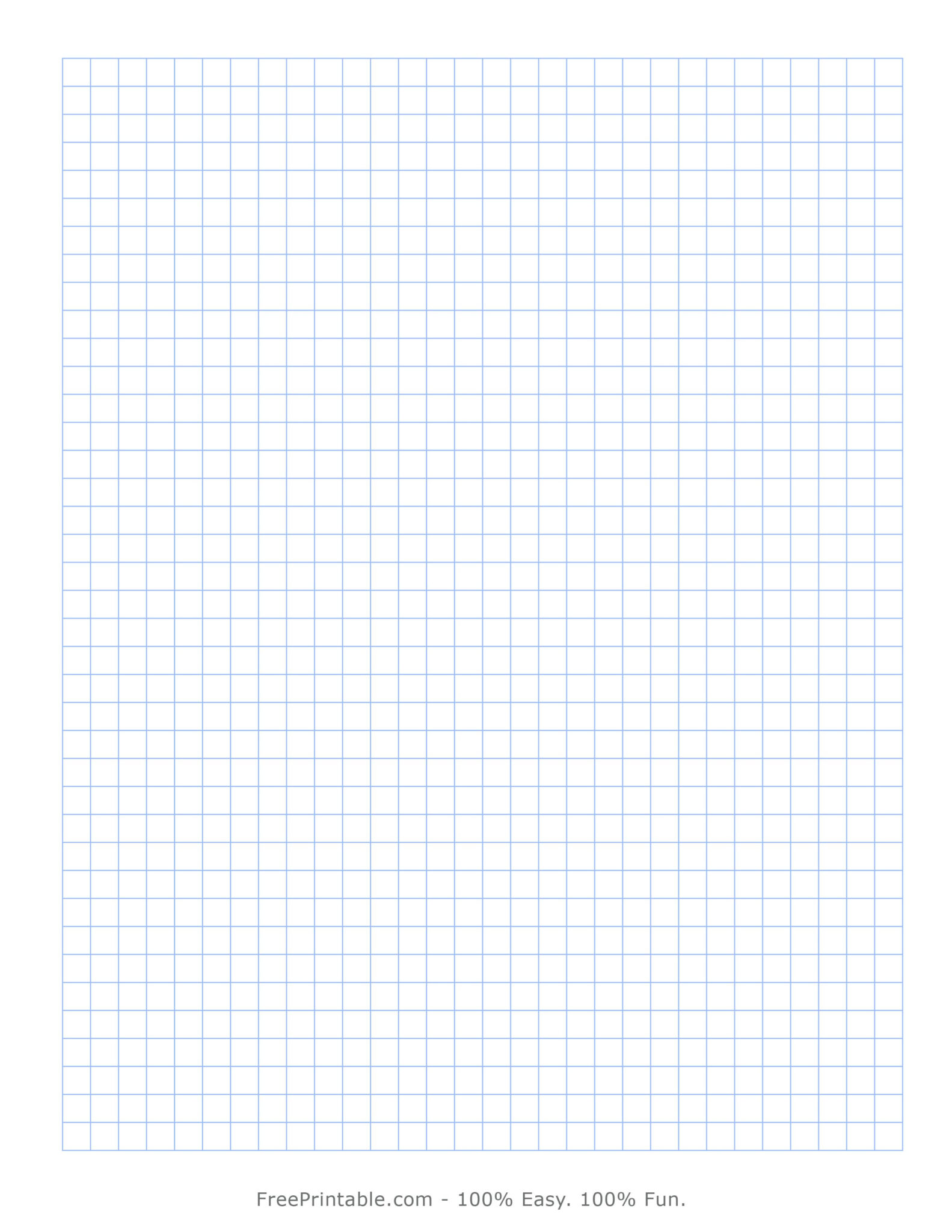 Customize Your Free Printable 1 4 Cartesian Graph Paper 8 5×11 | Grid ...