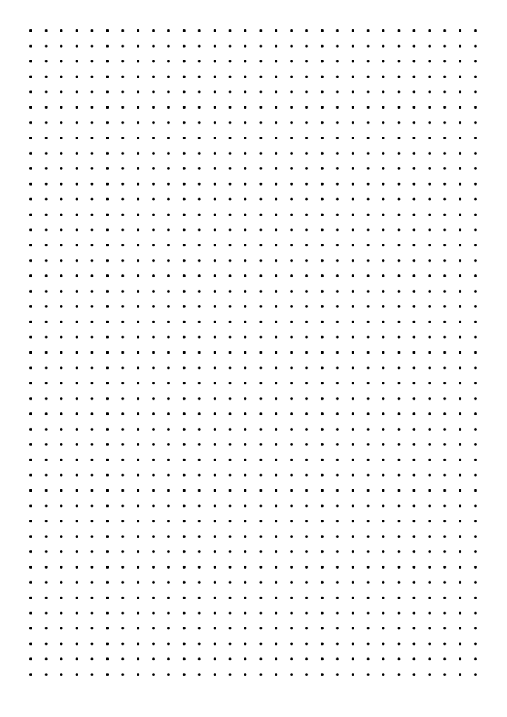 Free Printable Dot Grid Paper A4 | Grid Paper Printable