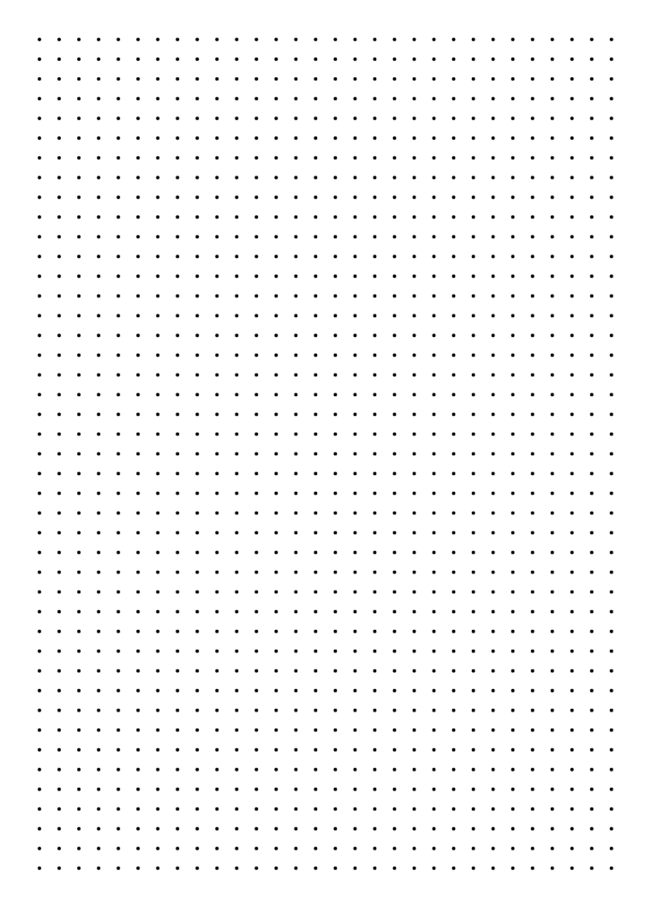Free Printable Dot Grid Paper A4