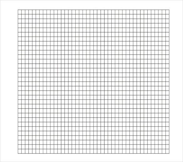 Drafting Grid Paper Template