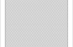 FREE 12 Printable Isometric Graph Paper Templates In PDF