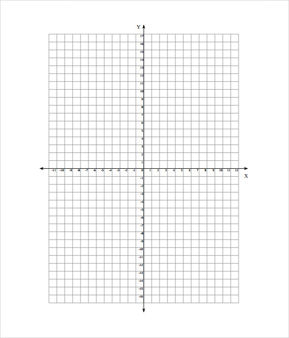 FREE 8 Numbered Graph Paper Templates In PDF