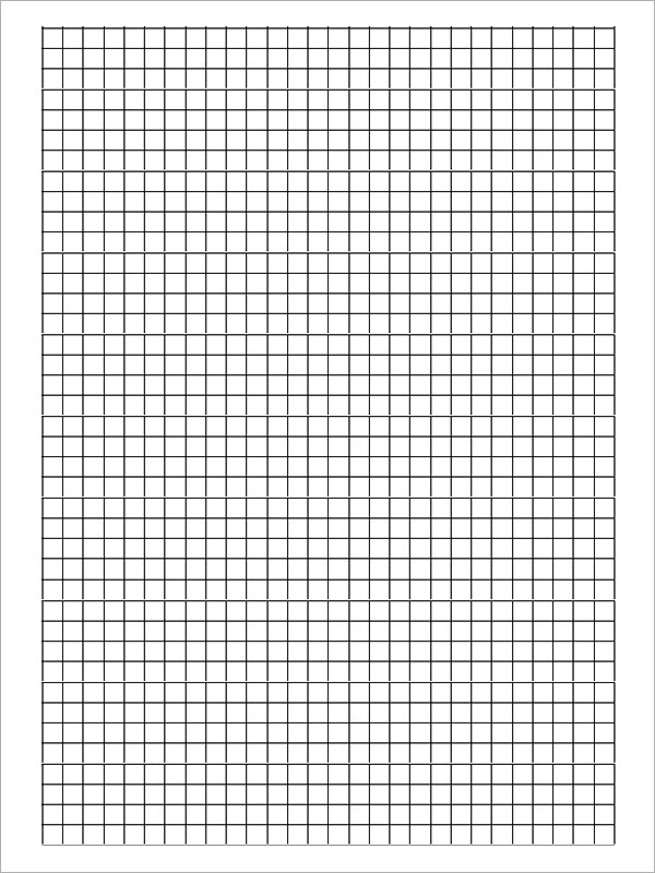 FREE 9 Printable Blank Graph Paper Templates In PDF