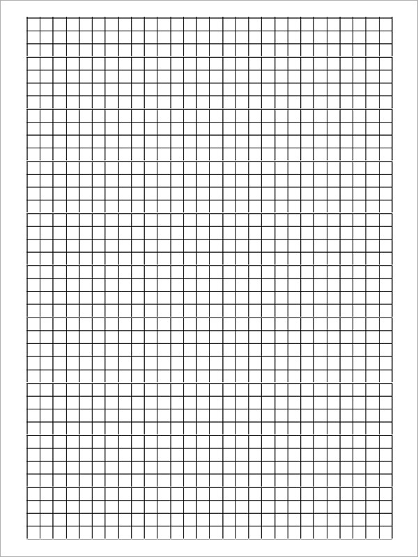 Blank Graph Paper Template