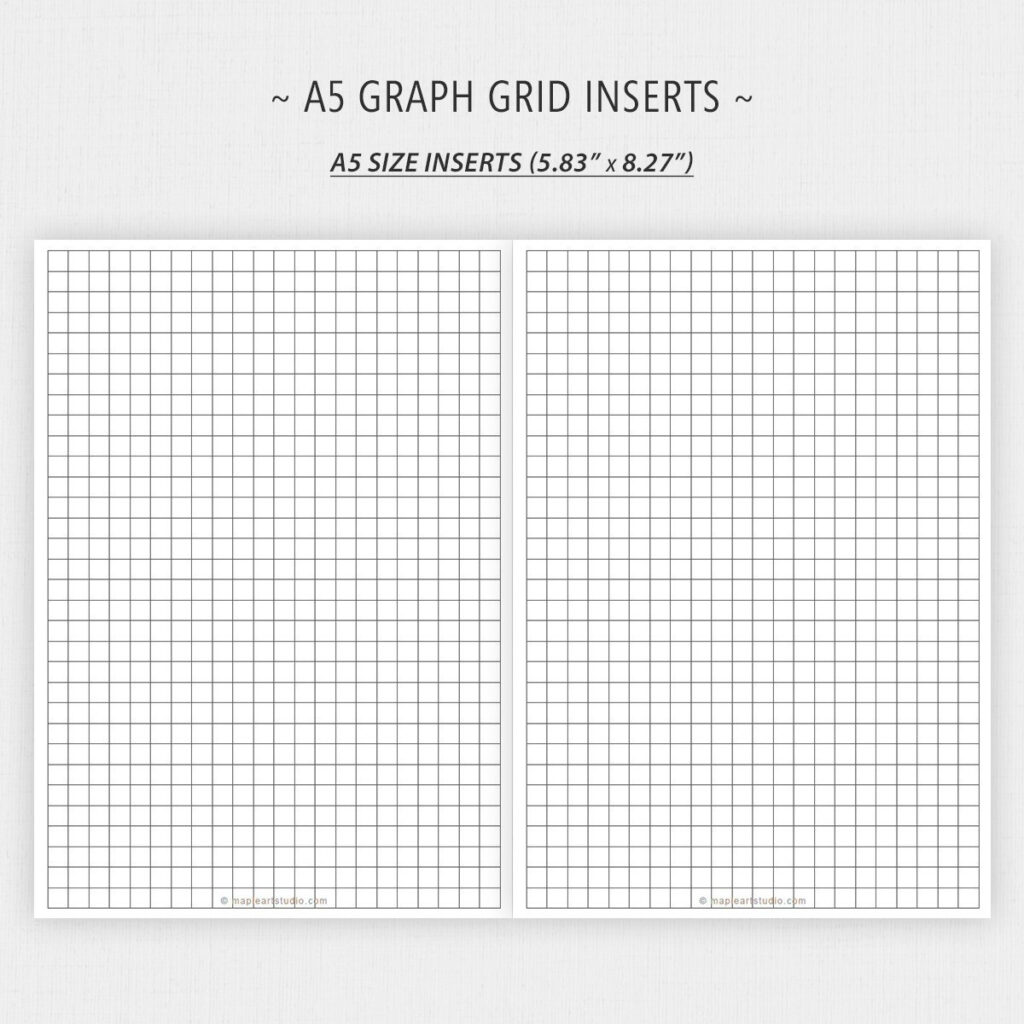 Grid Paper Printable A5 | Grid Paper Printable
