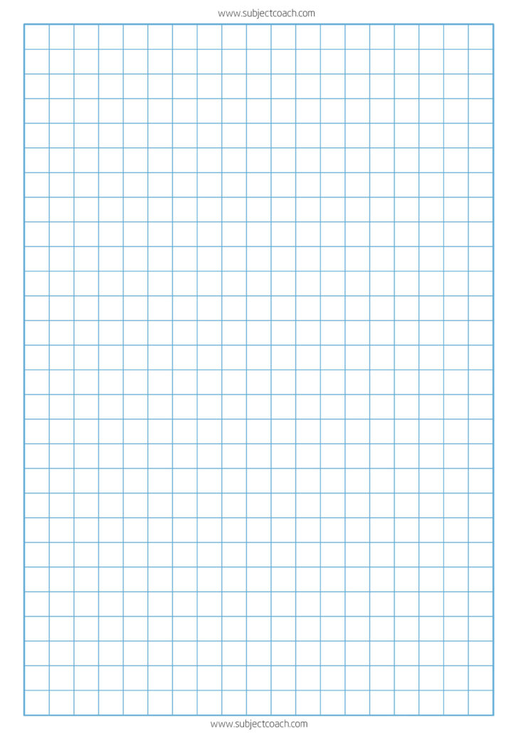 Plain Grid Paper To Print