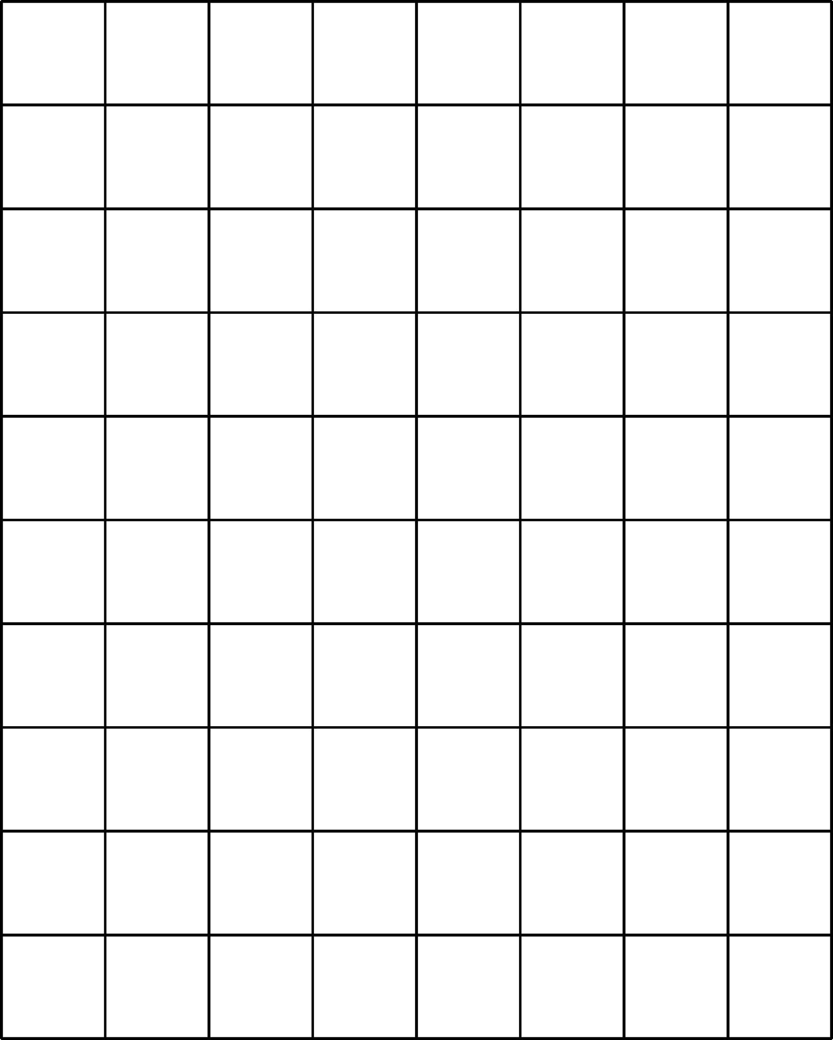 Free Printable 1 Inch Graph Paper Template In PDF Graph Paper Print