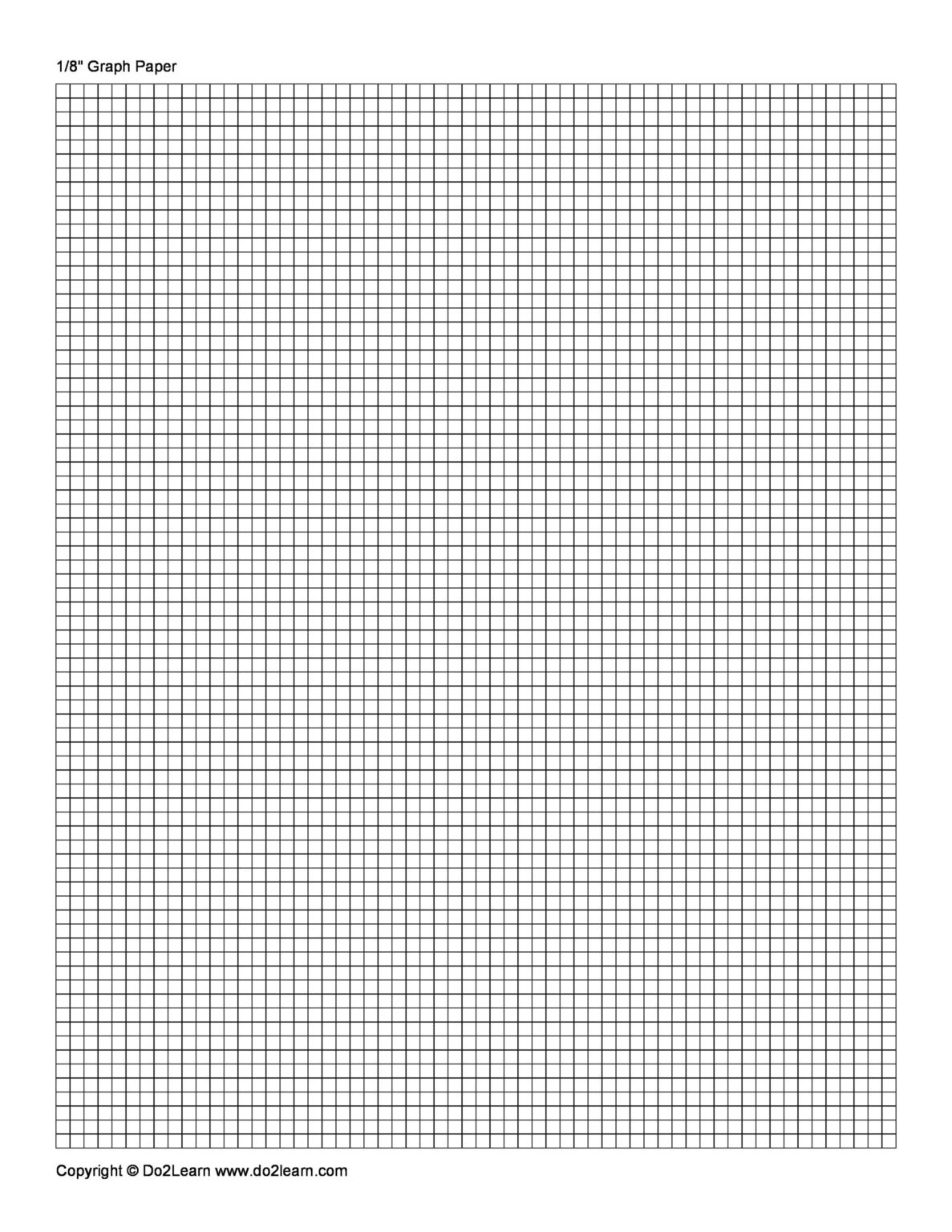 Free Printable Graph Paper 1 6 Printable Graph Paper | Grid Paper Printable