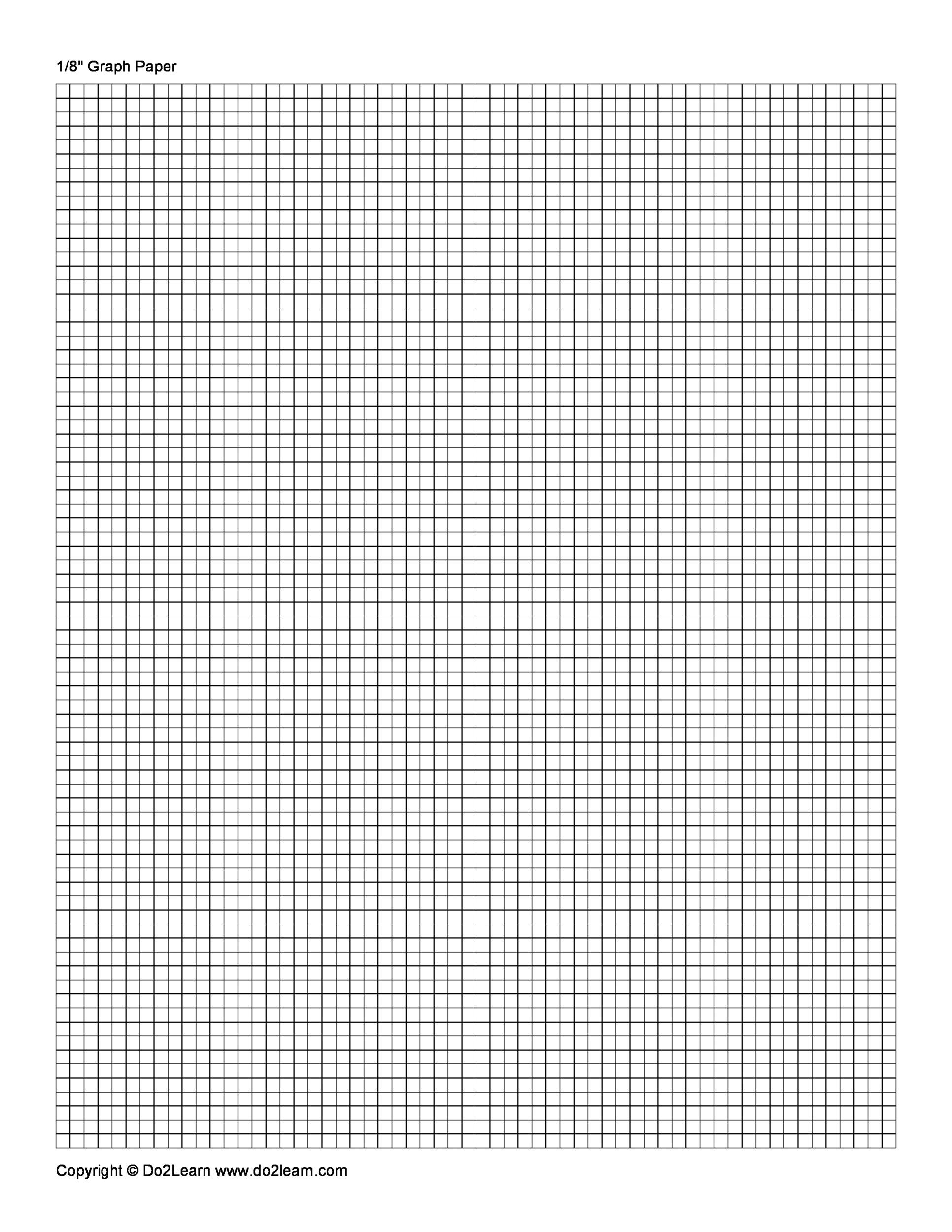 Free Printable Graph Paper 1 6 Printable Graph Paper