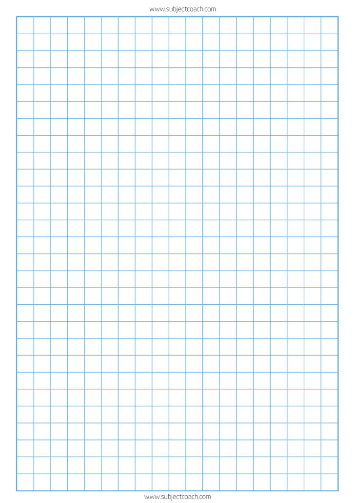 Download Grid Paper A4 Printable