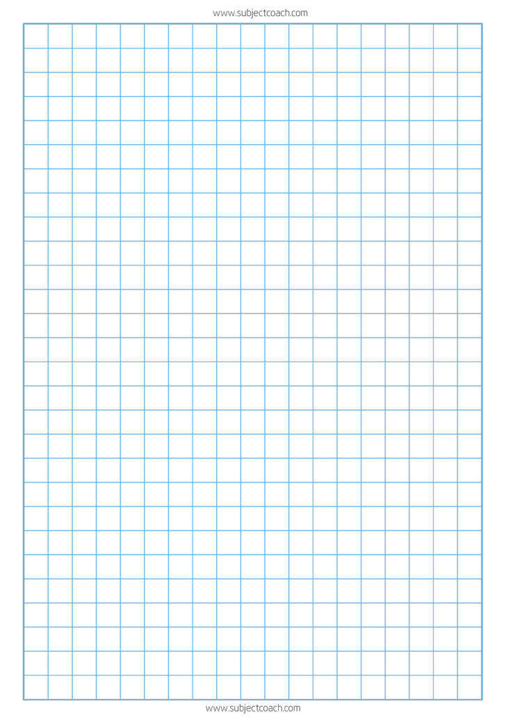Print Graph Paper A4