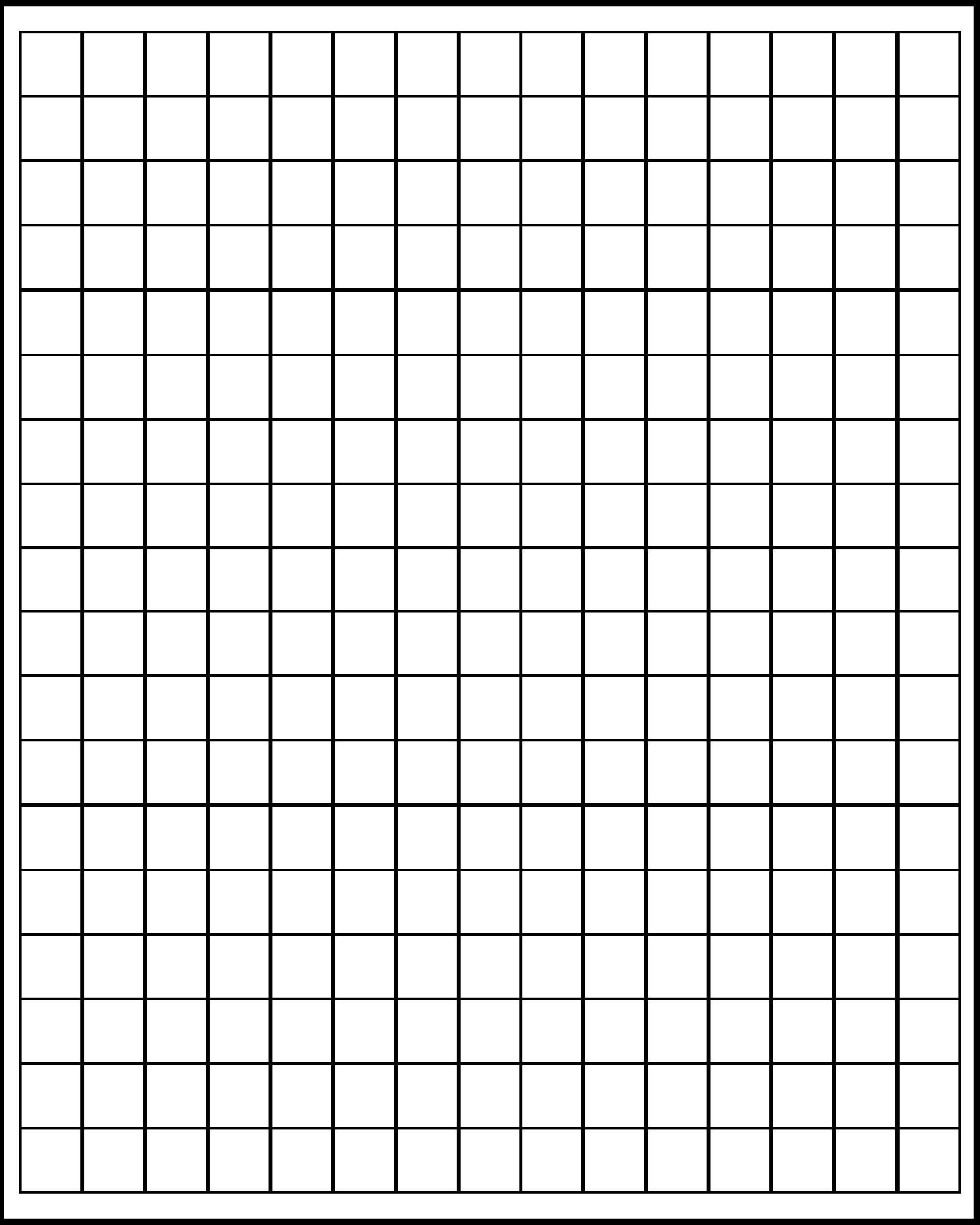 Free Printable Graph Paper Or Grid Paper Template PDF Online