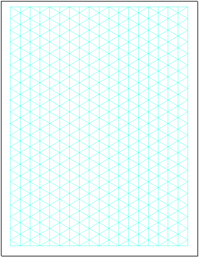 Free Printable Isometric Graph Paper Template Print Graph Paper