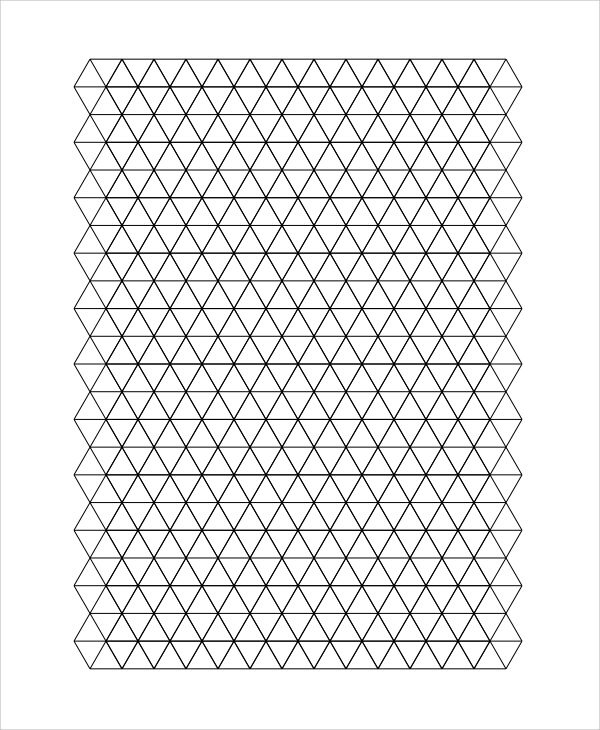 Free Printable Triangle Graph Paper Print Graph Paper In 2020 