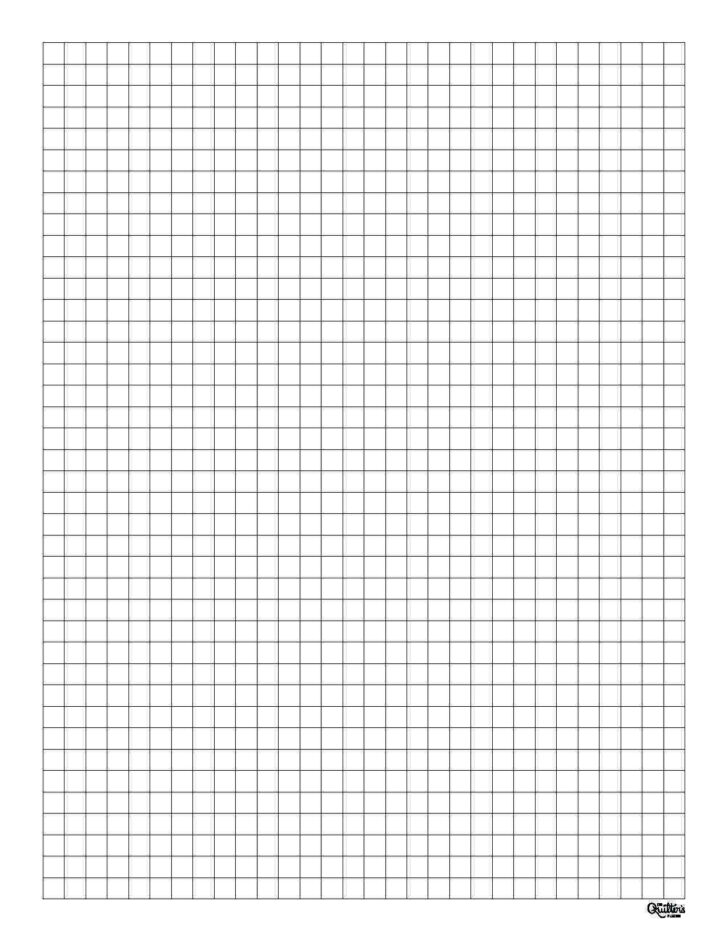 Printable Quilt Graph Paper