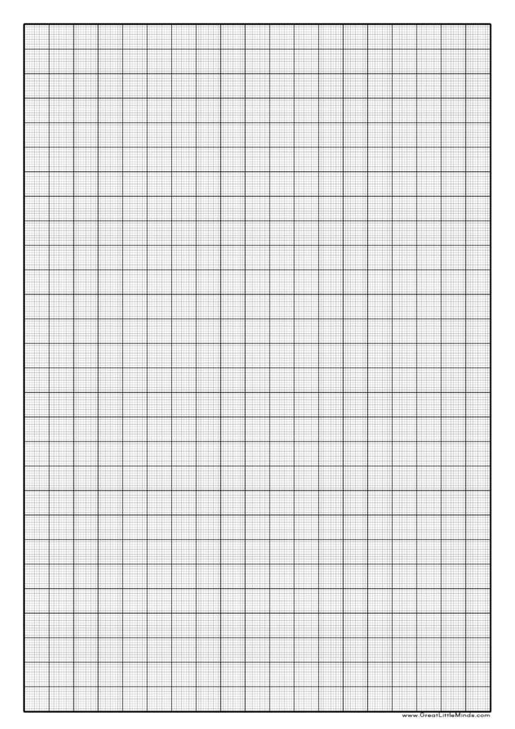 1 Mm Grid Paper