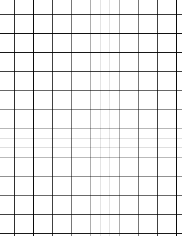 Printable Grid Paper 8.5×11