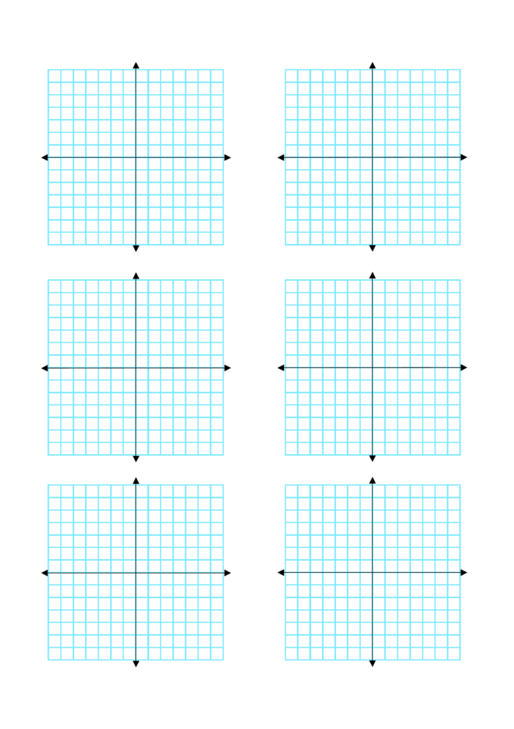 Printable Graph Paper Multiple Grids