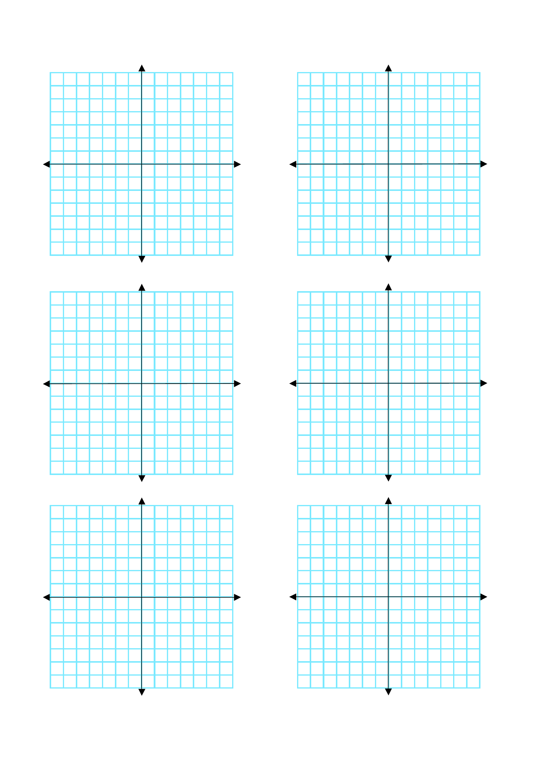 Graph Paper Printable Multiple Grids Printable Graph Paper