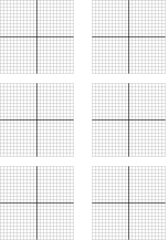 Graph Paper Template With X Y Axis | Grid Paper Printable