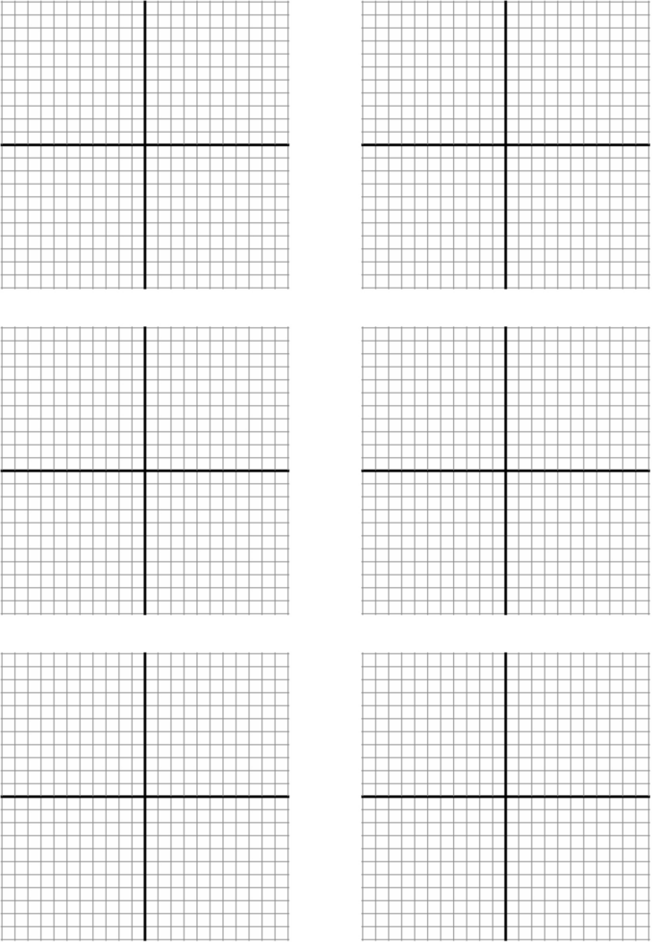 Graph Paper Template With X Y Axis