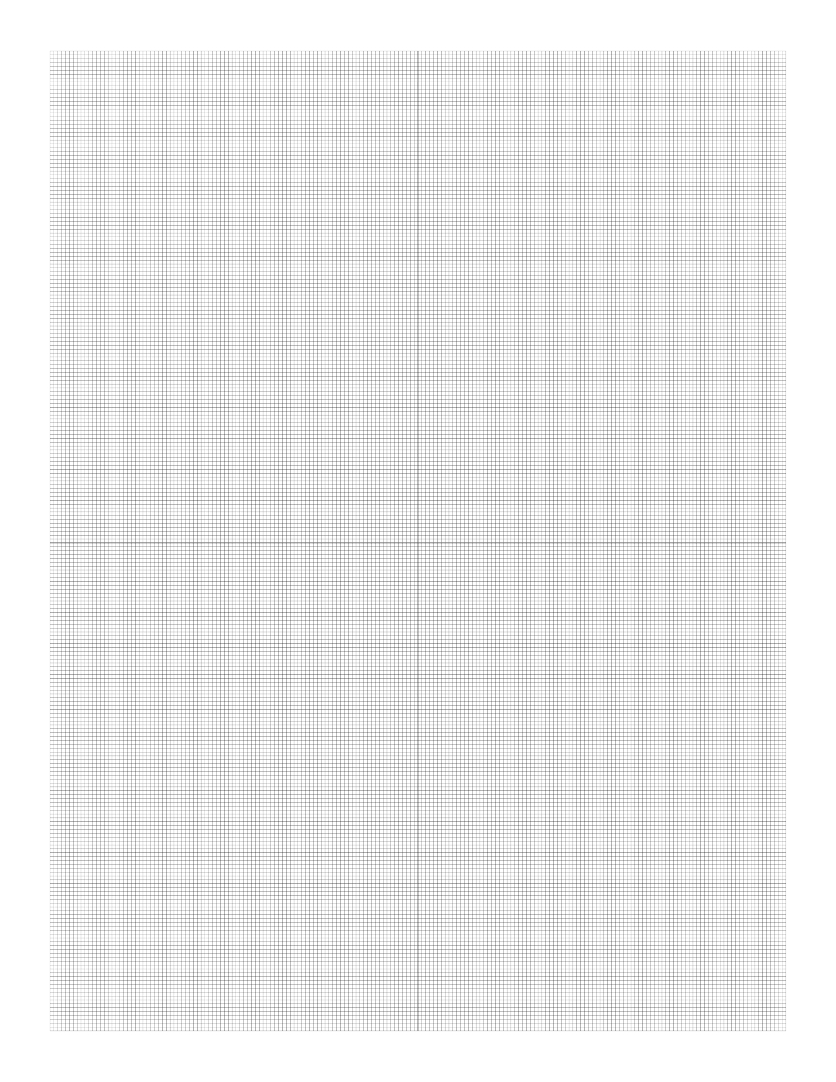 Graph Paper Template 8 5 X 11 Printable Printable Graph Paper Grid 