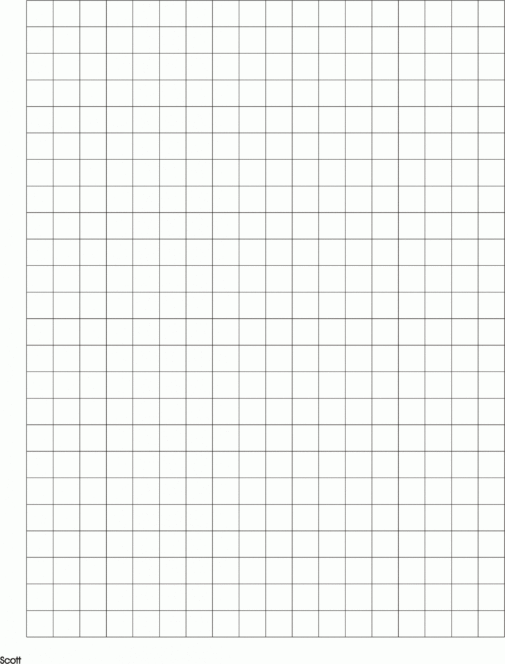 Printable Graph Paper For Math