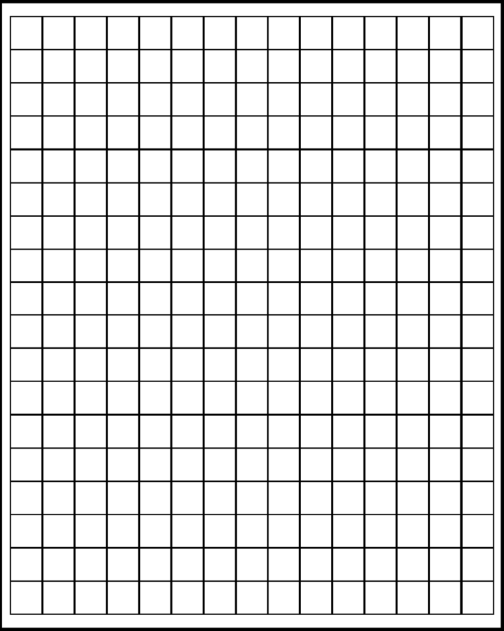 Printable Grid Paper Large
