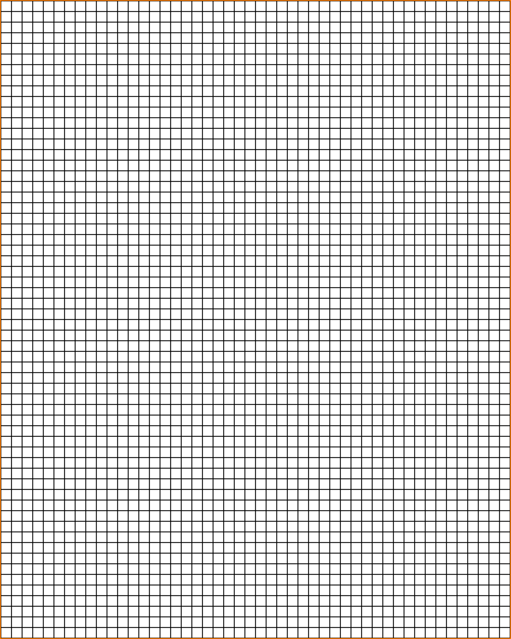 Small Grid Graph Paper Printable | Grid Paper Printable