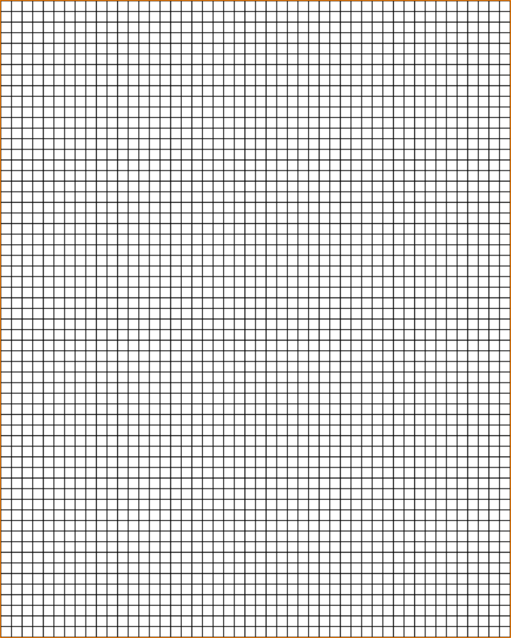 Small Grid Graph Paper Printable