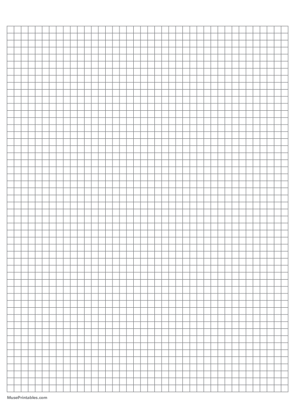 Printable 1 2 Cm Gray Graph Paper For A4 Paper