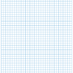 Printable 1 4 Inch Blue Graph Paper For A4 Paper